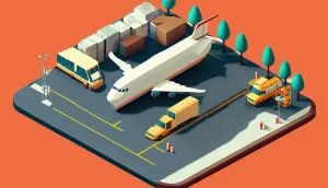 طراحی، چاپ و بسته بندی | 7 راه برای کاهش هزینهها 8 isometric diorama logistic transportation concept 10221 23322