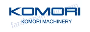 3 تامین کننده برتر ماشین های چاپ افست 4 لوگو شرکت Komori - جزو 3 تامین کننده برتر ماشین های چاپ افست می باشد