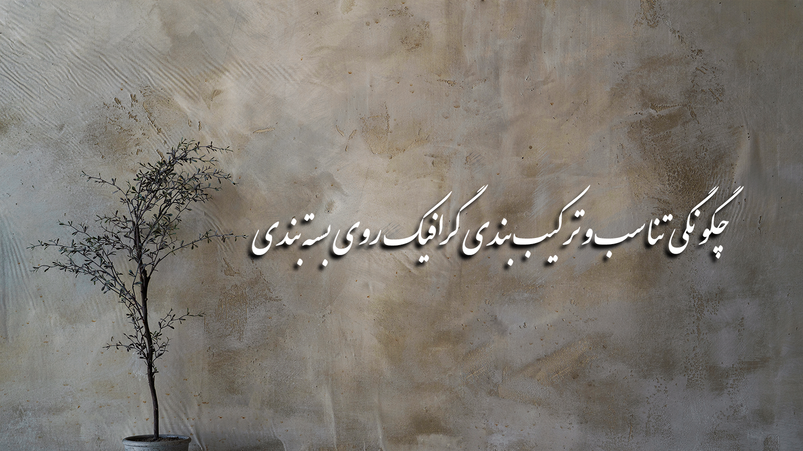 چگونگی تناسب و ترکیب بندی گرافیک روی بسته بندی
