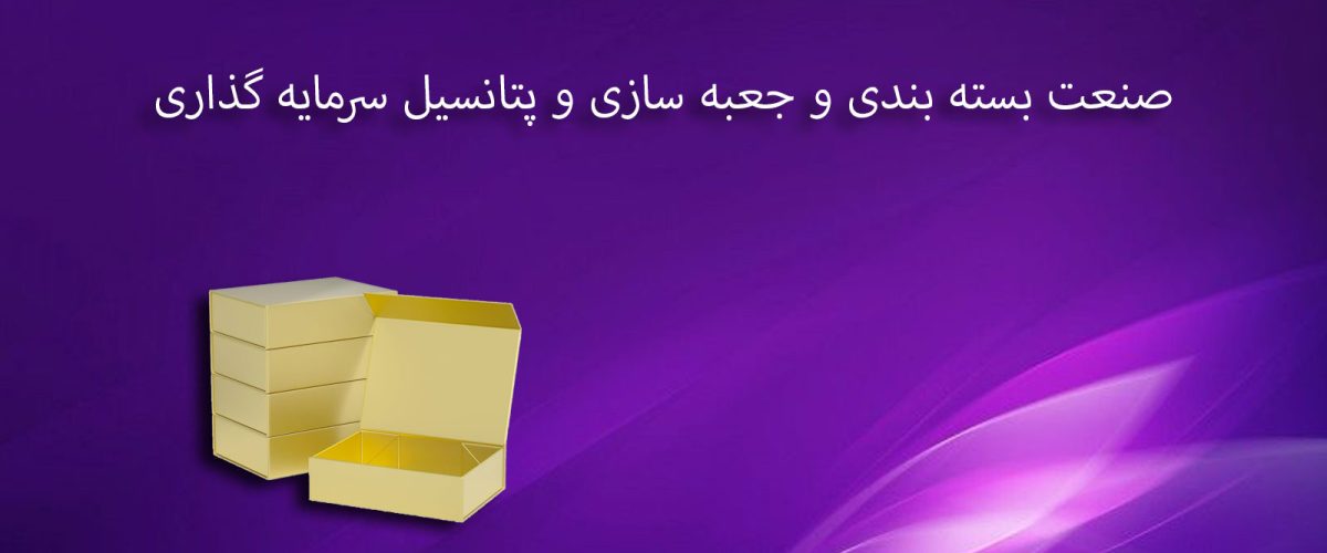 صنعت بسته بندی و جعبه سازی و پتانسیل سرمایه گذاری 3 صنعت بسته بندی و جعبه سازی و پتانسیل سرمایه گذاری
